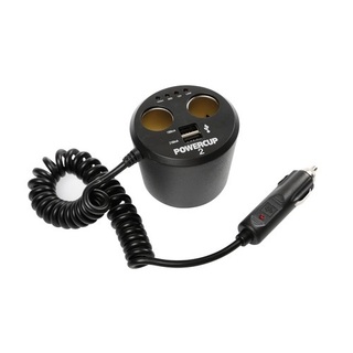 ΑΝΤΑΠΤΟΡΑΣ ΑΝΑΠΤΗΡΑ POWERCUP 2 12V + 2USB + TESTER ΜΠΑΤΑΡΙΑΣ