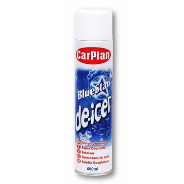 ΑΝΤΙΠΑΓΩΤΙΚΟ ΣΠΡΕΙ ΓΙΑ ΤΖΑΜΙΑ CARPLAN BLUE STAR DE-ICER 600ML