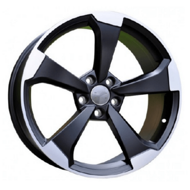 ΖΑΝΤΕΣ 17'' AUDI STYLE 7.5x17 5x112 ET42 BLACK ΚΩΔΙΚΟΣ : 5612