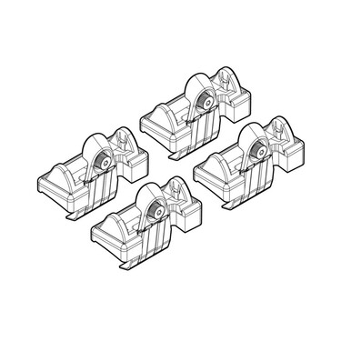 ΑΚΡΑ ΓΙΑ ΜΠΑΡΕΣ NORDRIVE ΓΙΑ PEUGEOT 1007 05/05-05/10 KIT