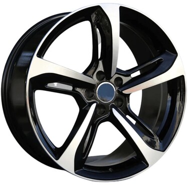 ΖΑΝΤΕΣ 17'' AUDI STYLE 7.5x17 5x112 ET40 BLACK ΚΩΔΙΚΟΣ : 5453